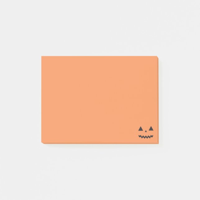 Jack O'Lantern Post-it Notes (Front)