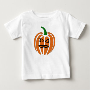 Jack O'Lantern, Pumpkin Face Baby T-Shirt