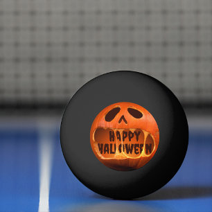 Jack o'lantern pumpkin Halloween table tennis Ping Pong Ball