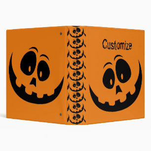 Jack O'lantern Smile Thunder_Cove Binder