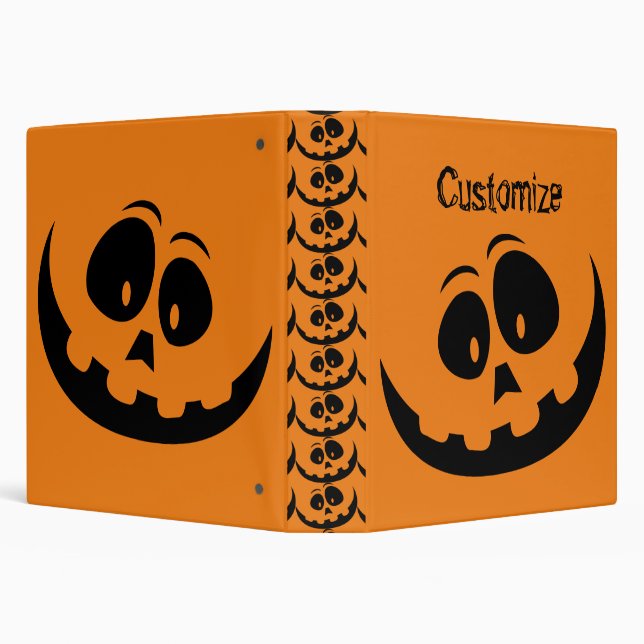 Jack O'lantern Smile Thunder_Cove Binder (Background)