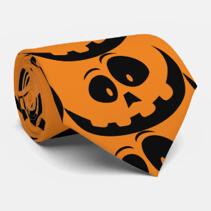 Jack O'lantern Smile Thunder_Cove Tie