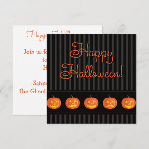 Jack O'Lanterns! Invitation