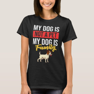 Jack Parson Russell Terrier Dog Puppies Owner Love T-Shirt