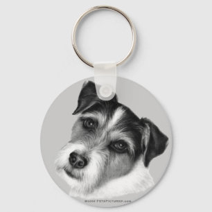 Jack (Parson) Russell Terrier Keychain