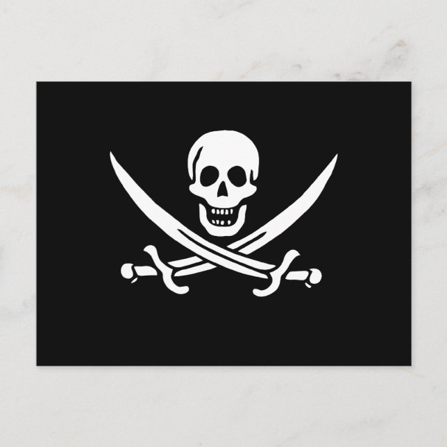 Jack Rackham postcards (Front)