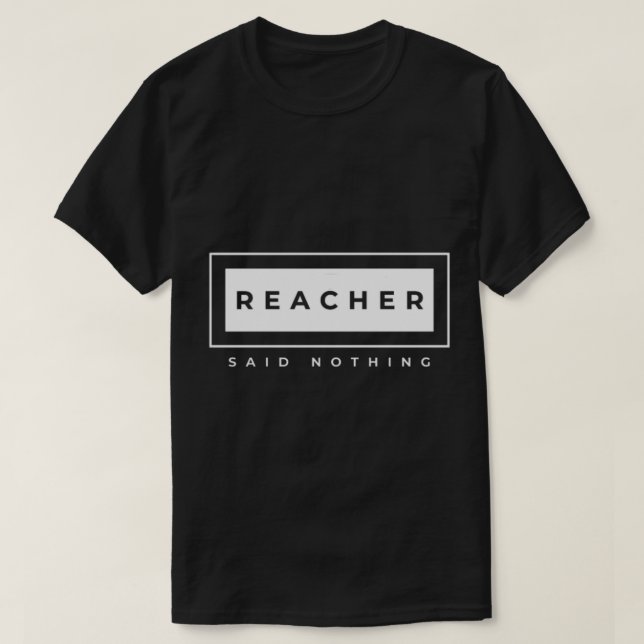 Jack Reacher (3) T-Shirt (Design Front)