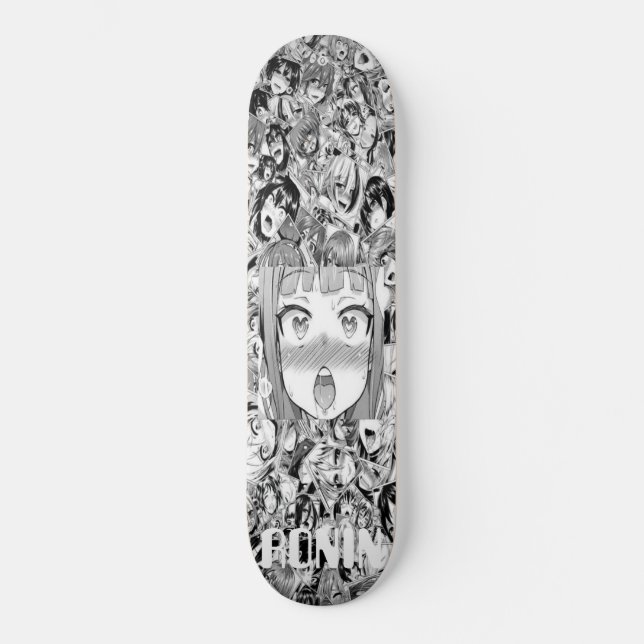 JACK RONIN APEX GIRL BLACK Skateboard Deck (Recto)