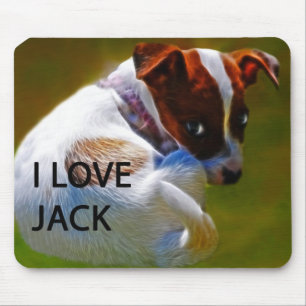 Jack Rusell Puppy Mouse Pad