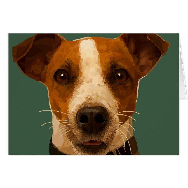 Jack Russel Cosby Card (Front Horizontal)