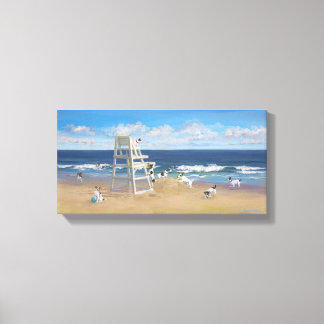 Jack Russel Tails Canvas Print