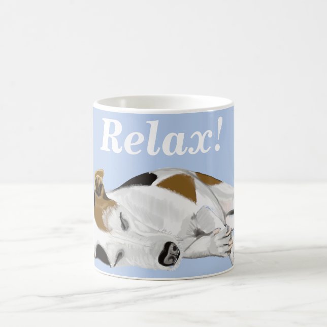 Jack Russell Coffee Mug (Centre)
