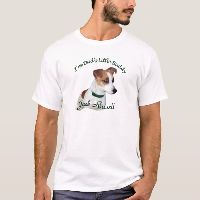 Jack Russell Dad's Buddy T-Shirt (Front)