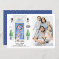 Jack Russell Faire-part de déplacement de la porte