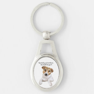 Jack Russell, I love you, Keychain