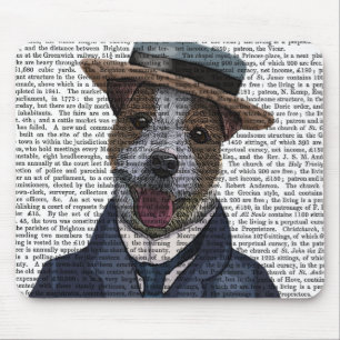 Jack Russell in Boater 2 Mouse Pad