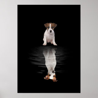 Jack Russell Love Cute Jack Russell Poster