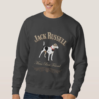 Jack Russell Man's Best Friend Sweatshirt