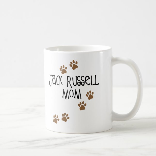 Jack Russell Mom Coffee Mug (Right)