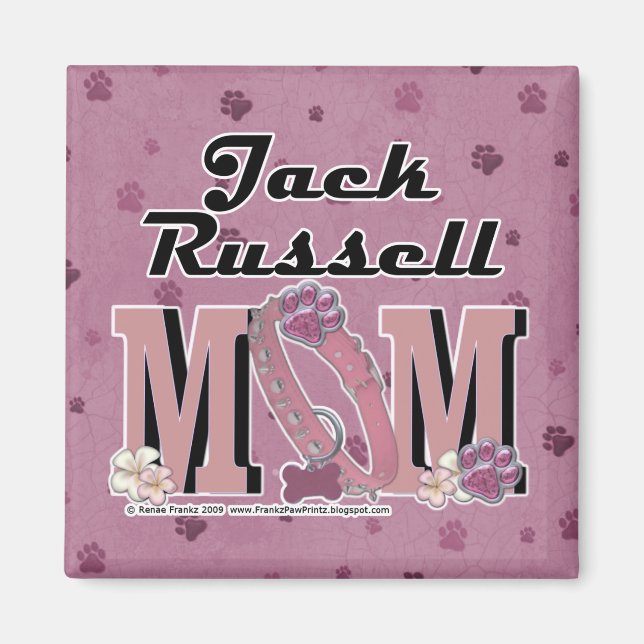 Jack Russell MOM Magnet (Front)