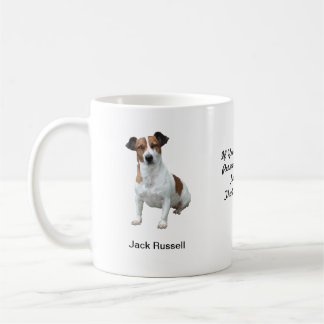 Jack Russell Mug - With two images and a motif
