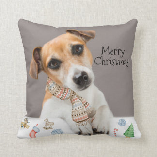 Jack Russell Puppy Dog Animal Pet Throw Pillow