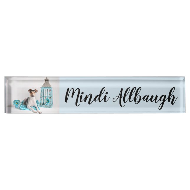 Jack Russell / Rat Terrier Name Plate (Front)