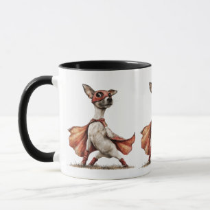 Jack Russell Superhero Mug