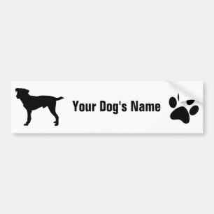 Jack Russell Terrier ジャック・ラッセル・テリア Bumper Sticker