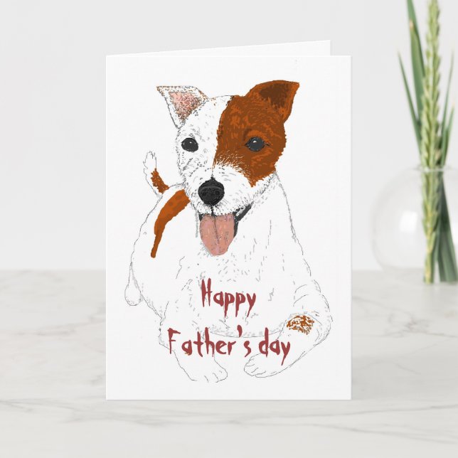 Jack Russell Terrier Card (Front)