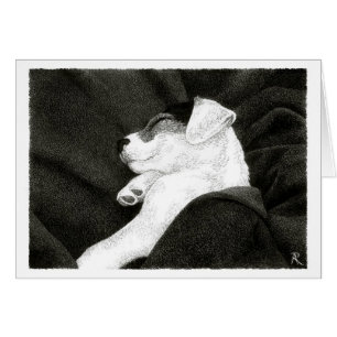 Jack Russell Terrier Card - "Bliss"