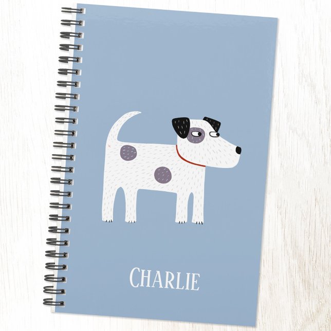 Jack Russell Terrier Chien Nom Personnalisé (Parson Jack Russell terrier dog personalized name notebook)