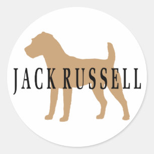 Jack Russell Terrier Classic Round Sticker