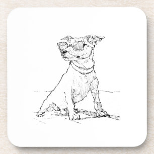 Jack Russell Terrier Coaster