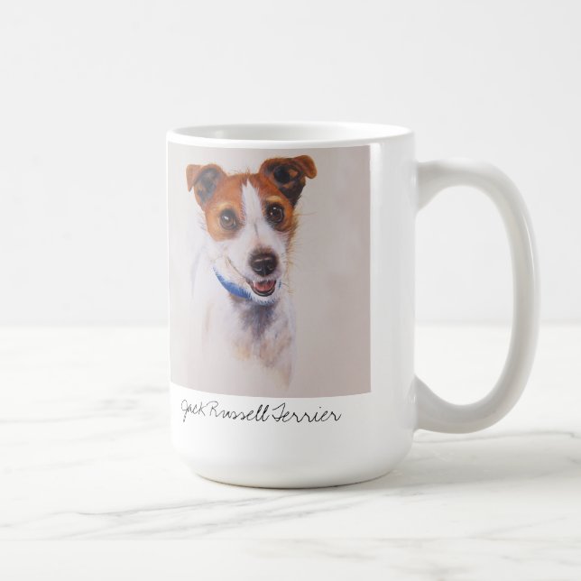 Jack Russell Terrier Coffee Mug (Right)