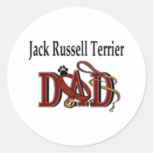 Jack Russell Terrier Dad Sticker