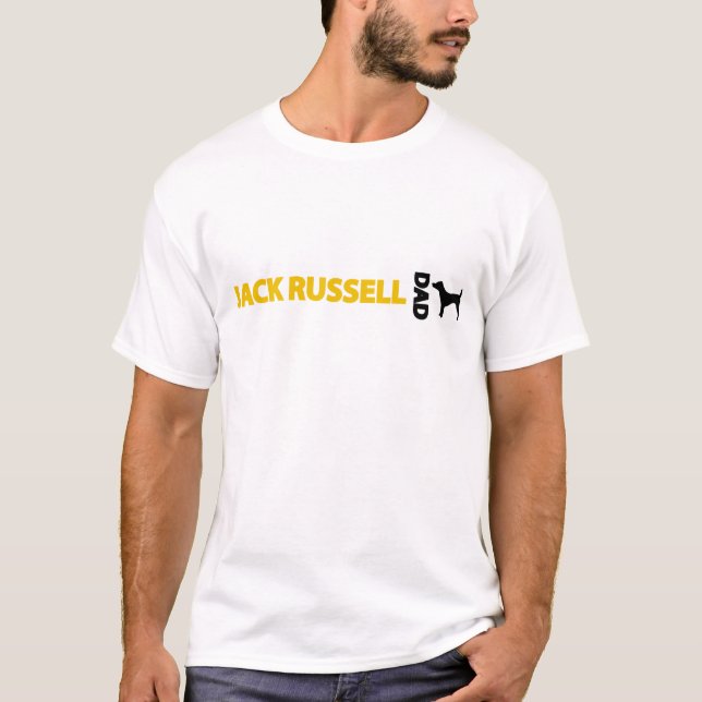 Jack Russell Terrier Dad T-Shirt (Front)