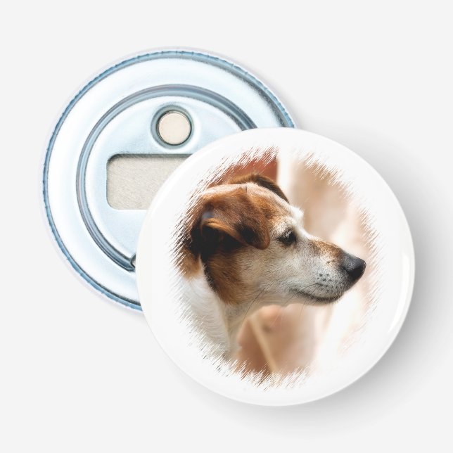 JACK RUSSELL TERRIER DOG BOTTLE OPENER (Front)