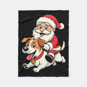 Jack Russell Terrier Dog Lover Kids Men Women Chri Fleece Blanket