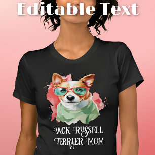 Jack Russell Terrier Dog Mom Sunglasses T-Shirt