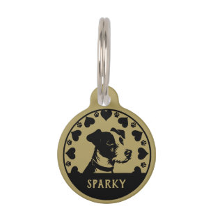 Jack Russell Terrier Dog Pet Tag