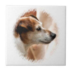 JACK RUSSELL TERRIER DOG TILE