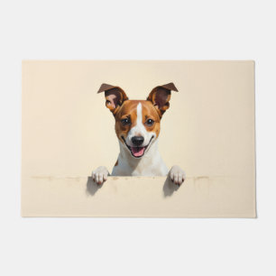 Jack Russell Terrier Doormat Art
