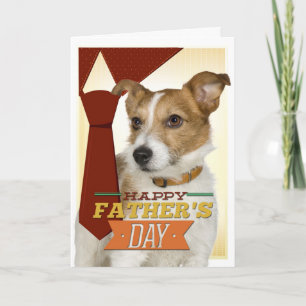 Jack Russell Terrier Father's Day Card