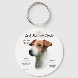 Jack Russell Terrier History  Keychain