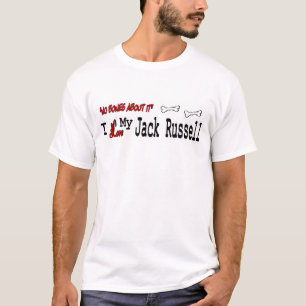 Jack Russell Terrier (I Love) Apparel T-Shirt