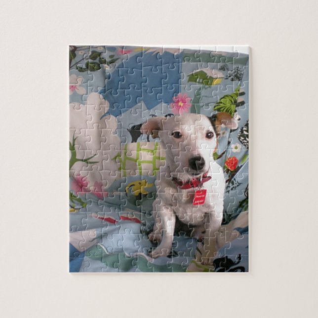 Jack Russell Terrier Jigsaw Puzzle (Vertical)
