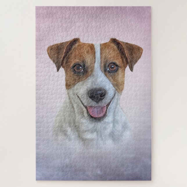 Jack Russell Terrier Jigsaw Puzzle (Vertical)
