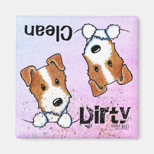 Jack Russell Terrier JRT Dishwasher Magnet