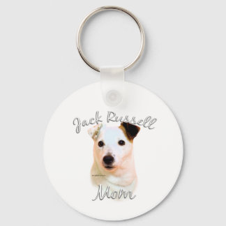 Jack Russell Terrier Mom 2 Keychain